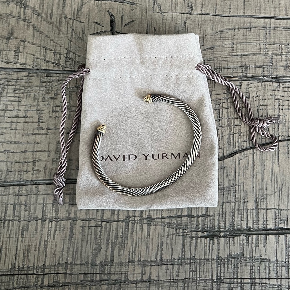 David Yurman Cable 14K Bracelet